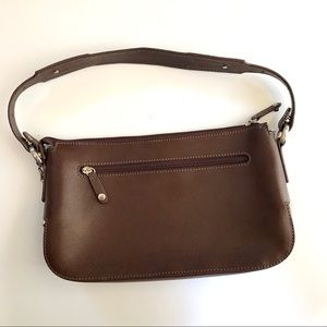 NWOT Lamarthe Paris Leather Baguette Shoulder Bag
